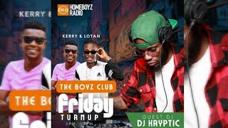 DJ KRYPTIC- CLUB BANGERS MASHUP MIXTAPE LIVE ON 103.5 HOMEBOYZ RADIO (PT.2) #kudade