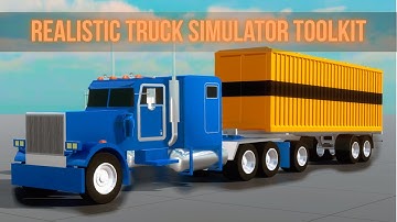 Unity | Realistic Truck Simulator Toolkit | BoneCracker Games