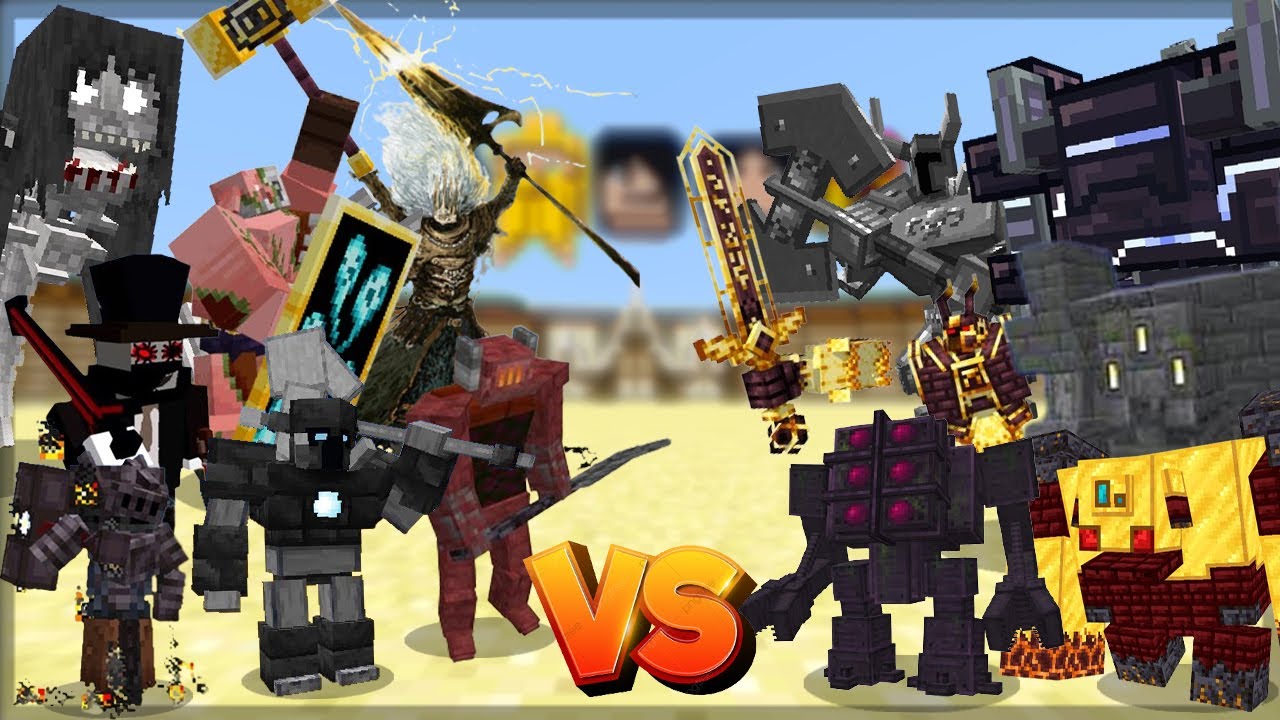 Minecraft: Battle Royale 1.19.2 - Mob Battle | 1.19.2