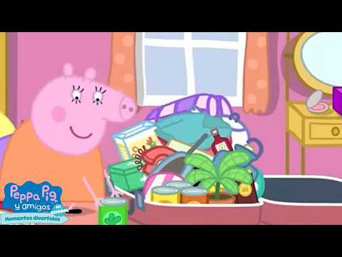 Peppa Pig: Peppa y su familia en el AEROPUERTO ✈️🧳☀️l Peppa Pig y Amigos en Español