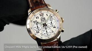 Chopard Mille Miglia Jacky Ickx Limited Edition 16/1259 (Pre-owned)