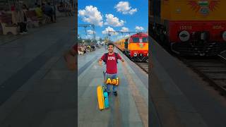 India's Longest Train 🚂 Me Kitne Din Nikal Sakta Hu 🤯 | #thecrazytech #shorts #india #longesttrain