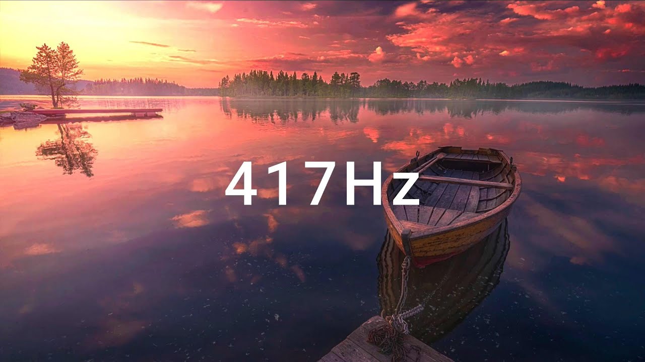 417Hz 호수 물소리+새소리 주파수 음악 3시간ㅣ 몸과 마음의 치유 | 부정적에너지 제거 | 트라우마 해소 | 심신안정 ...