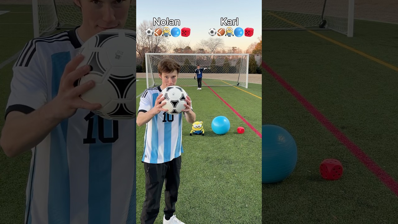 1v1 Soccer Challenge with @Karl!