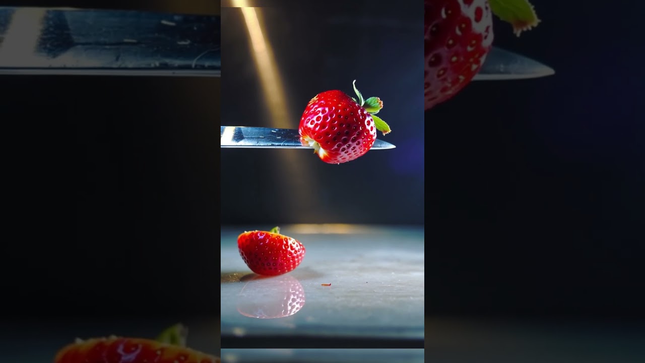 Fruit Vanishing Mid Air — You’ve NEVER Seen This Before 🍓✨
