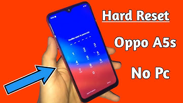 Hard Reset Oppo A5s Cph1909 Remove Screen Lock Without pc/ tool.