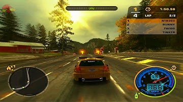 [#3]Need For Speed Mostwanted  PCSX2-v1.7.0 Gameplay Test [HD]