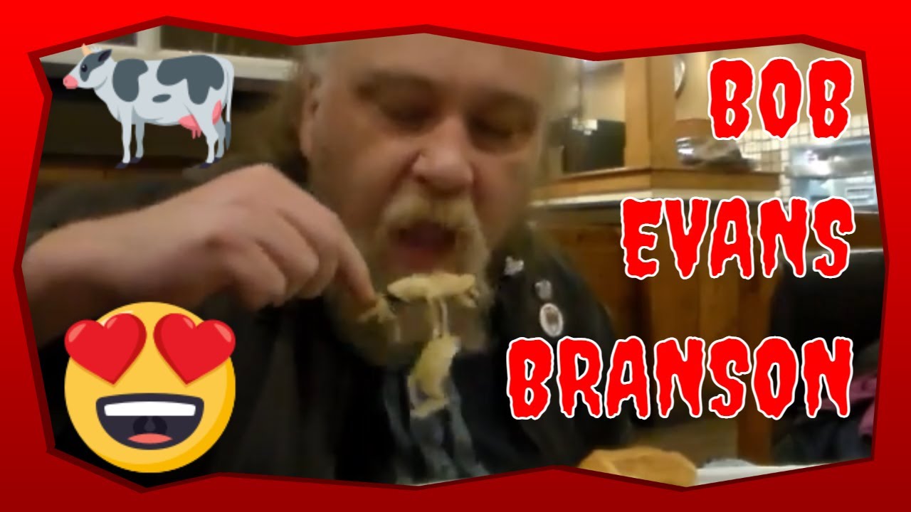 Bob Evans Country Fried Steak And Eggs Review Branson MO YouTube