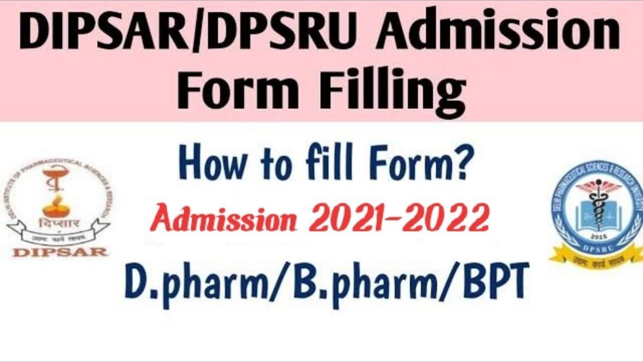 DIPSAR/DIPSRU Application Form Released For 2021//B pharm //D pharm //Physiotherapy//Medical Courses