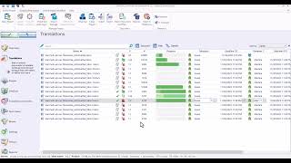 Seeing and changing workflow status in an online project