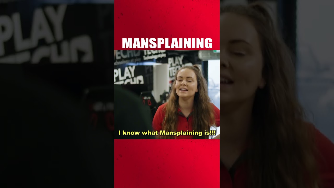 Too many men mansplaining in one video...