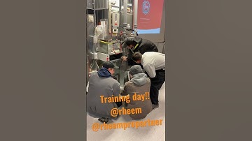 Training day! Rheem M1 Endeavor line