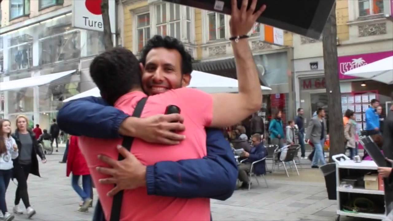 Global Free Hugs 2015 - Vienna, Austria