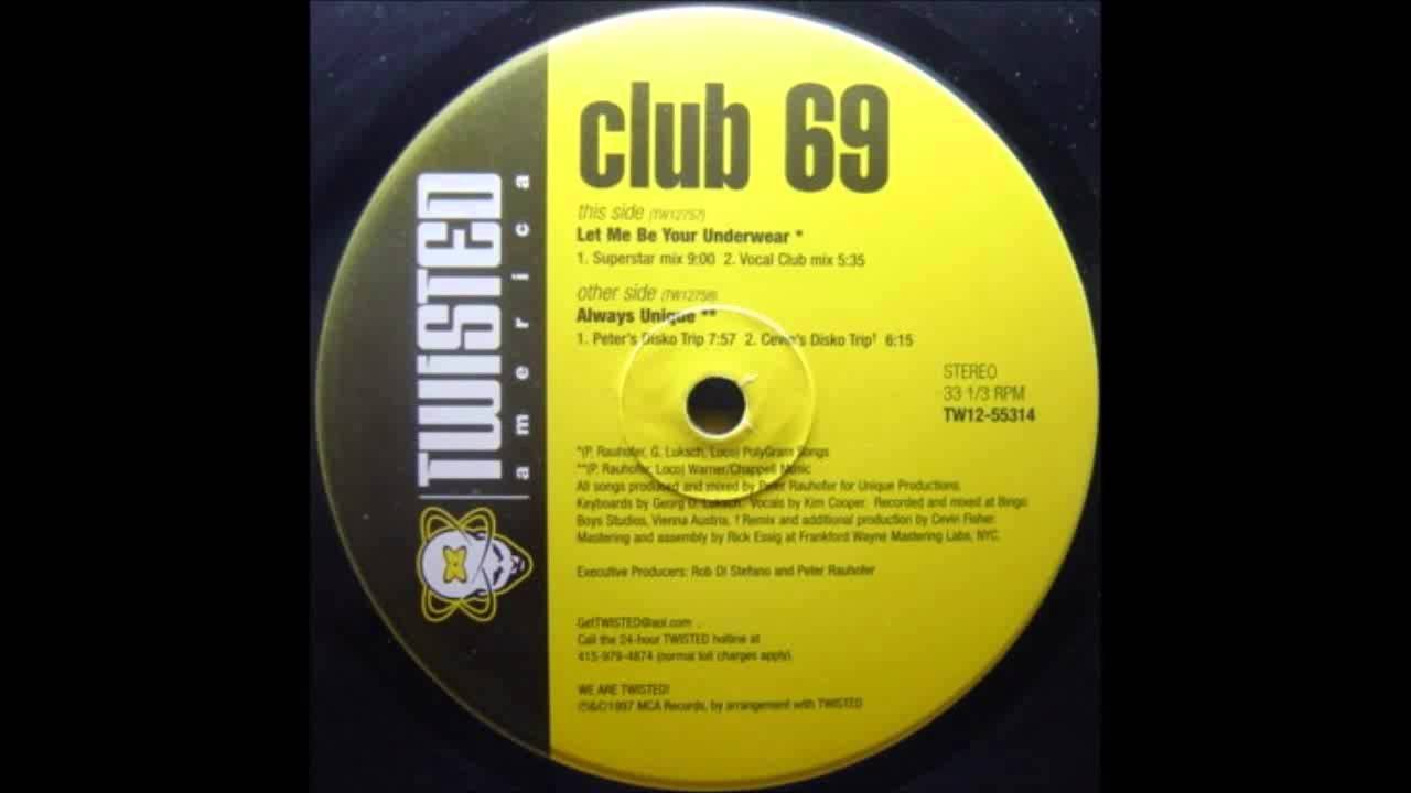 (1997) Club 69 - Always Unique [Cevin Fisher Disko Trip RMX]