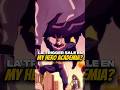 La sustancia trigger sale en My Hero Academia? #mha #mhavigilantes #anime