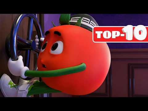 🍅 Pomidor Do’ppi | TOP-10 | Bolalar uchun multfilm | Yil bahorining eng yaxshilari