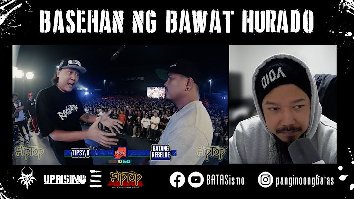 BASEHAN NG BAWAT HURADO: Tipsy D vs Batang Rebelde