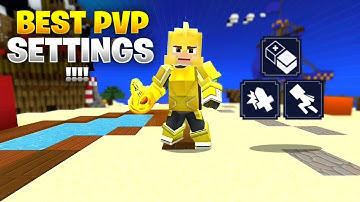 Best PVP Settings to Improve your Skills | Blockman Go Bedwars