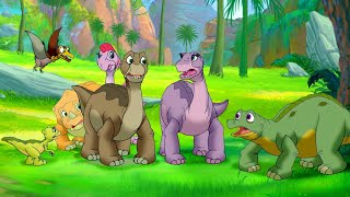 ¡Los dinosaurios hacen un nuevo amigo! | En Busca Del Valle Encantado