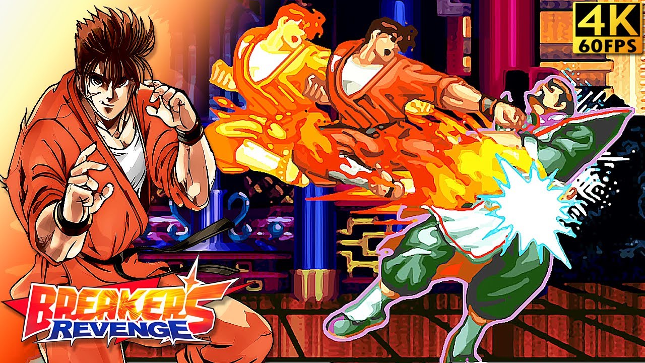 Breakers Revenge Sho Kamui [1998/Arcade] 4K 60FPS YouTube
