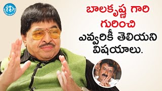 Ambika Krishna About His Friendship With Balakrishna Dil Se With Anjali Idream Telugu Movies