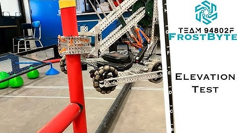 Vex Over Under Climbing Test | FrostByte