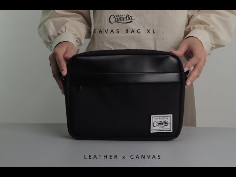 LEAVAS BAG XL - Leather x Canvas, hai dòng chất liệu đỉnh cao nhất để gia công ra những chiếc túi