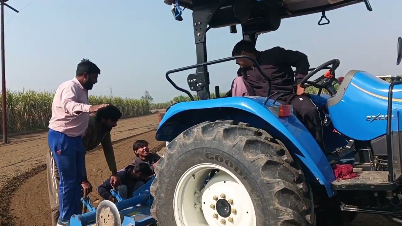 New Holland | Rotawetor | New Holland ki power |Tractor ka Dam 