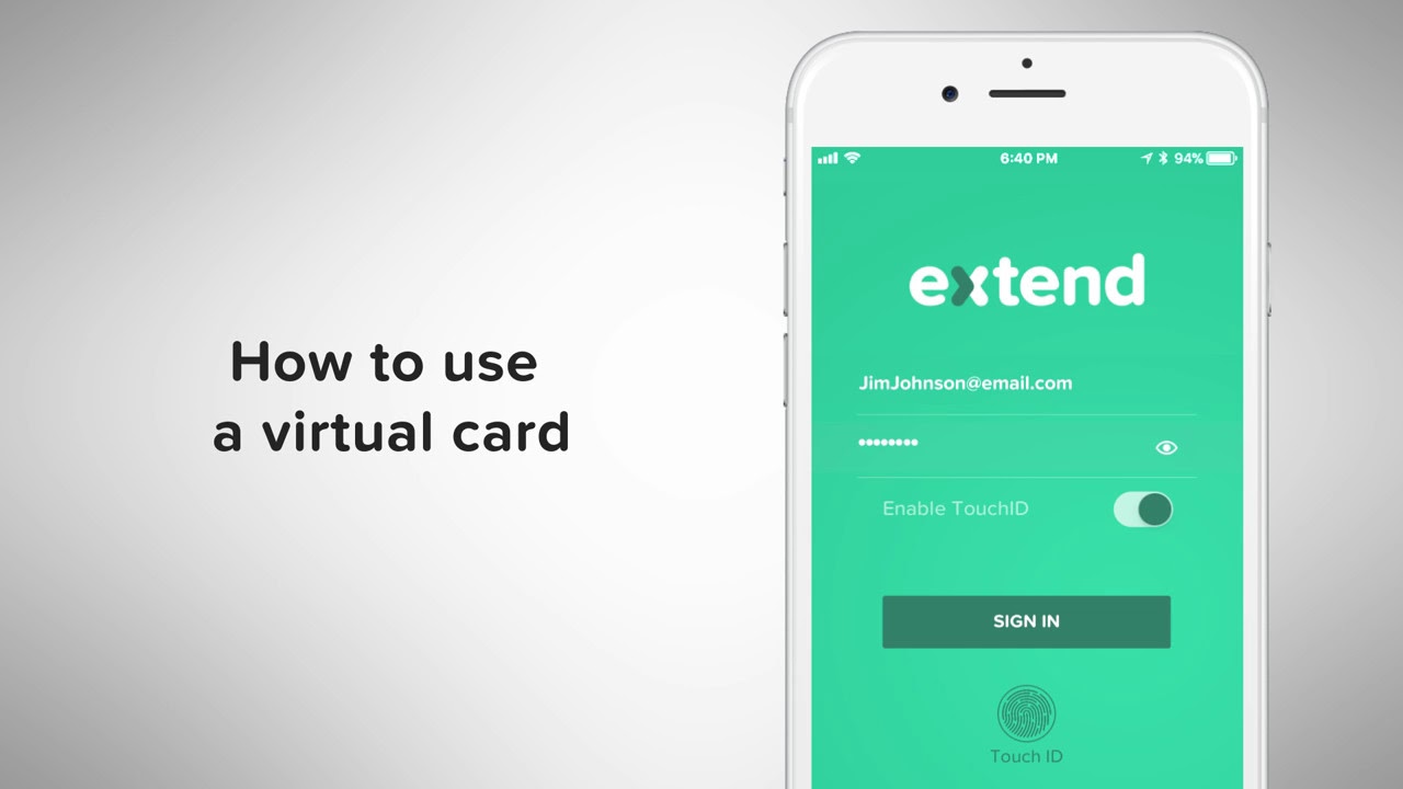 How to Use a Virtual Card | Extend - YouTube