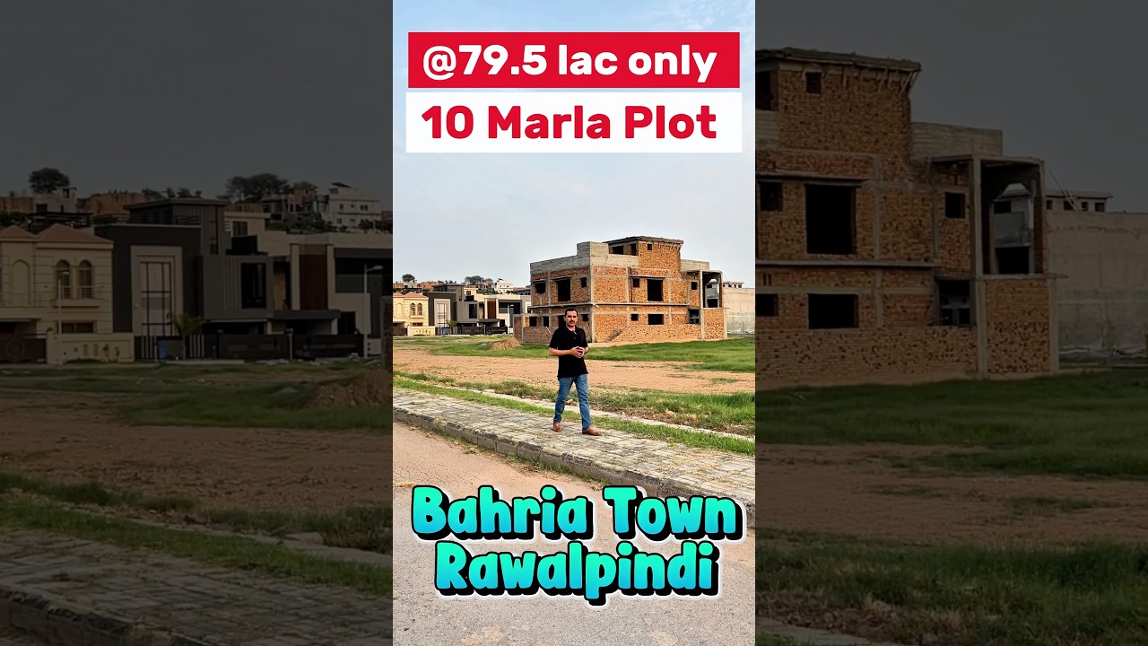 10 Marla Plot For Sale Bahria Town Phase 8 Rawalpindi 