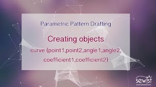 How To Draft Sewing Patterns In Sewist Online Pattern Designer. Lesson 8. Curves.