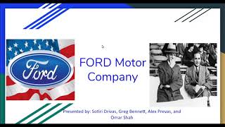 Ford Motor Company Presentation