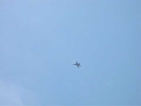 Jones Beach Air Show 2009 Super Hornet Approaches Speed Of Sound