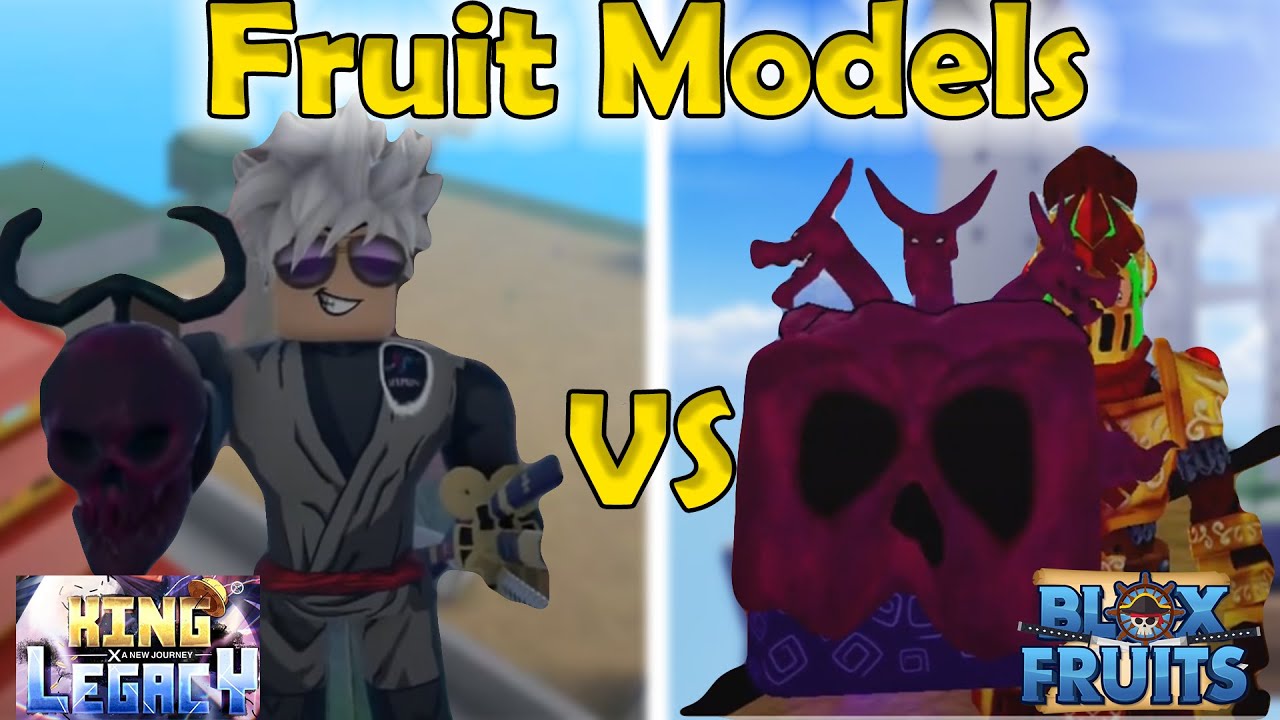 Blox Fruits VS King Legacy Fruits #kinglegacy #bloxfruits #bloxfruitsf