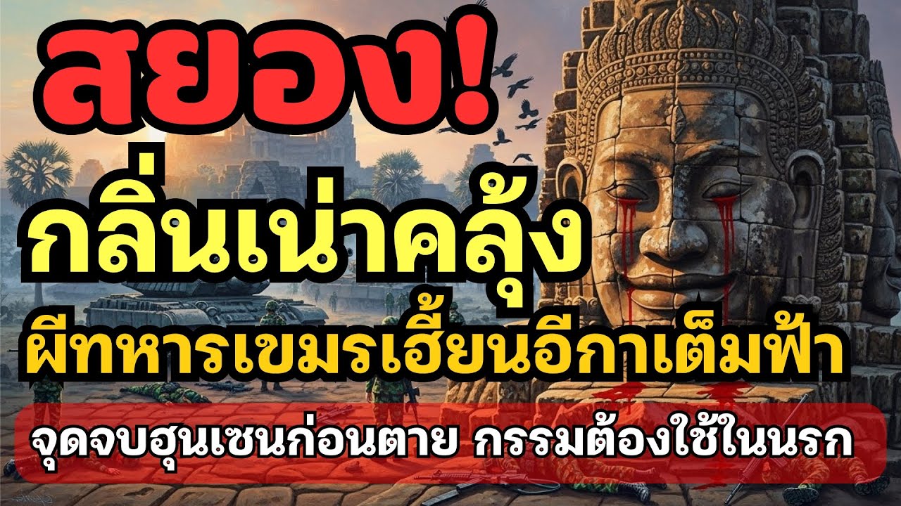 EP.25: สะพรึง! อุโมงค์เขมรกลิ่นเน่าหึ่ง ฝูงอีกาบินว่อนเต็มท้องฟ้า ชายแดน ผีทหารเขมรเฮี้ยน!