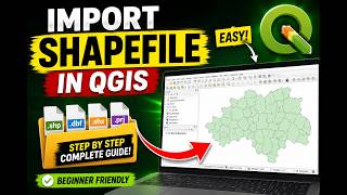 How to Import a Shapefile in QGIS | QGIS Tutorial for Beginners | Step-by-Step Guide How to Import a Shapefile in QGIS | QGIS Tutorial for Beginners | Step-by-Step Guide