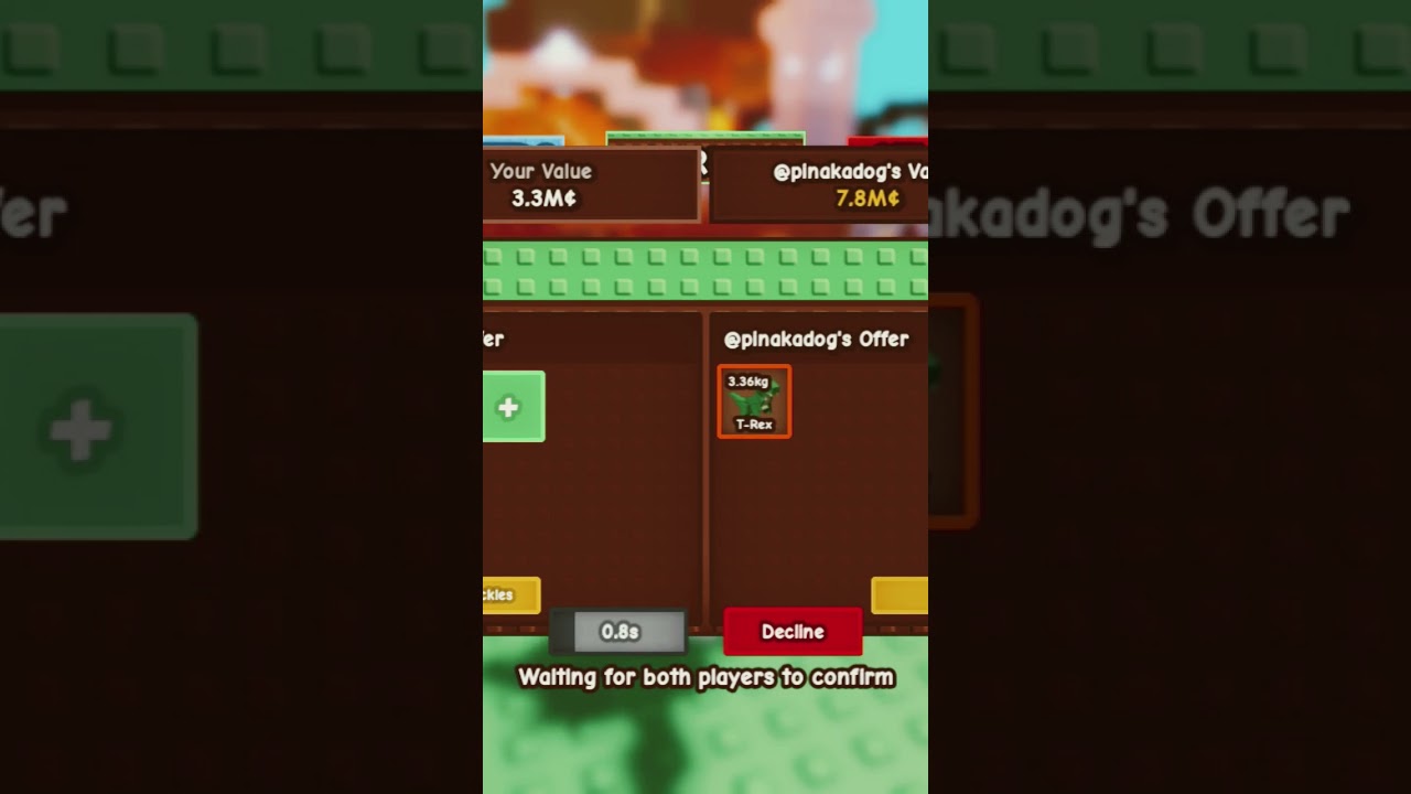 trading mimic for t rex 