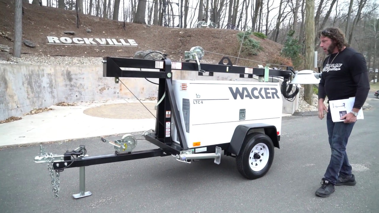 motorcycles for sale LTC4 WACKER LIGHT TOWER... Light Up 2 Acres Like Day Time for Night Motos