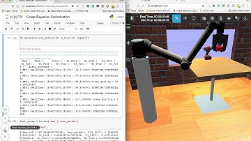 Bayesian Optimisation for grasping in simulation