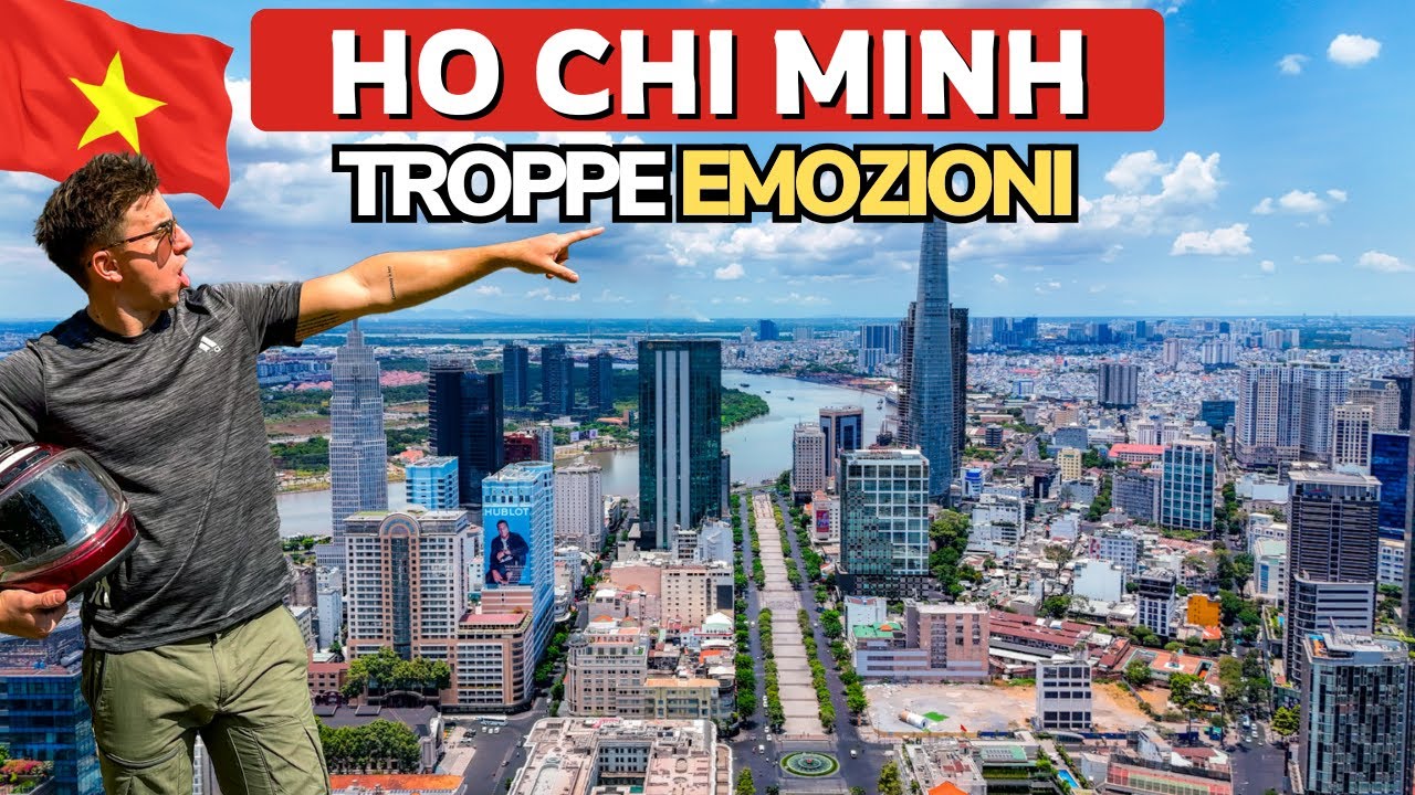 Finalmente HO CHI MINH CITY! 🇻🇳 Il mio viaggio on the road in VIETNAM è quasi finito | Ep.17