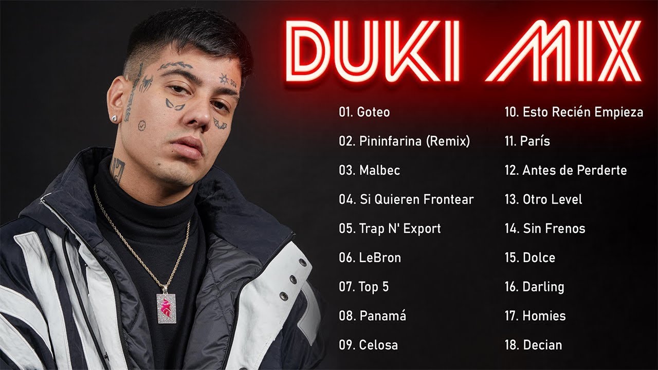 Duki 2023 Mix - Mejores canciones de Duki 2023 - Grandes Éxitos [1 HORA