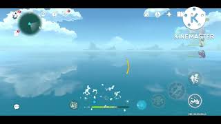 Using mona to get to inazuma from liyue using glitch | genshin impact