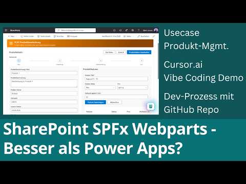SharePoint Customizing: Mit Cursor und Vibe Coding zur individuellen Lösung