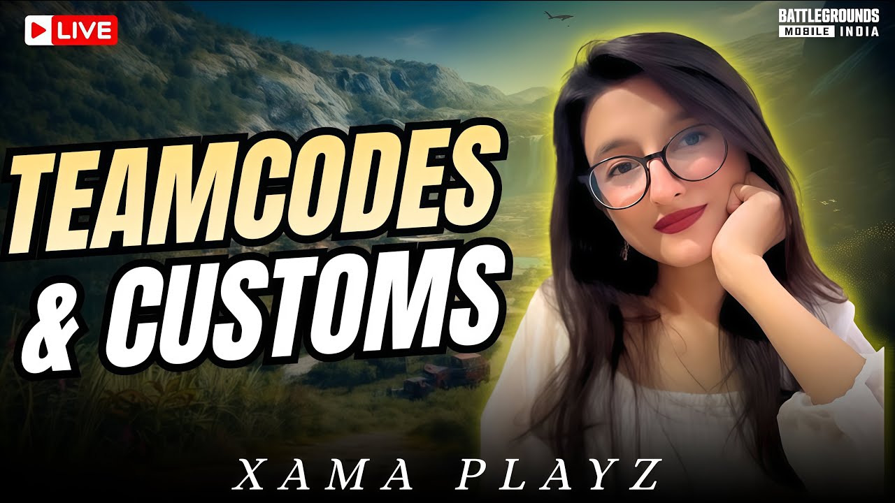 🛑BGMI LIVE CUSTOM ROOMS | 2v2 ROOMS,TEAM-CODE  