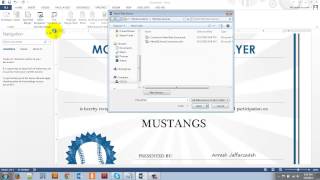 Microsoft Word Mail Merge With Excel