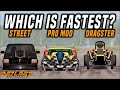 Street vs division x vs dragster cars  which is fastest  no limit drag racing 20