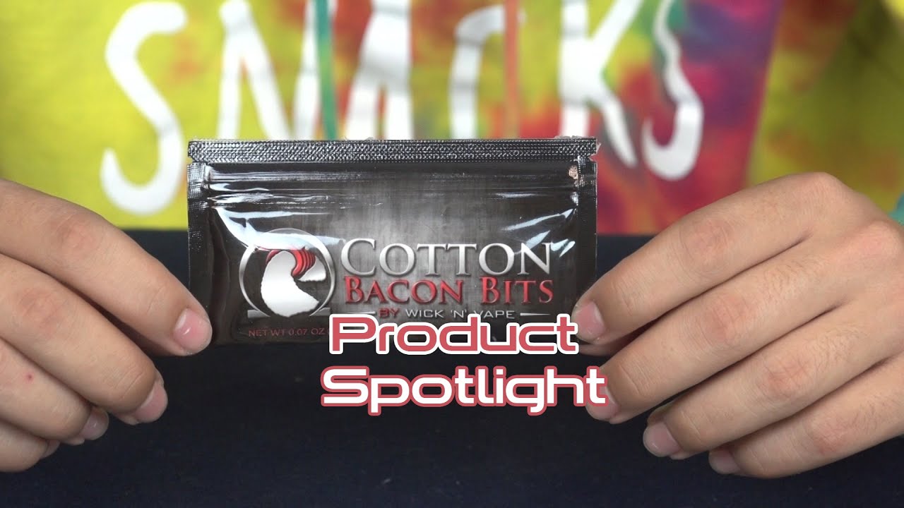 Wick N Vape Vapor Product Spotlight: Cotton Bacon Bits