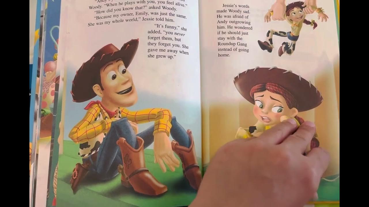 Disney Pixar / Toy Story 2 / Read AlongAloud Book / Woody YouTube