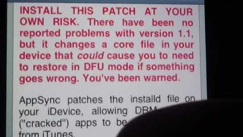 How To Sync Cracked Apps With iTunes !3.0 Firmware ONLY!