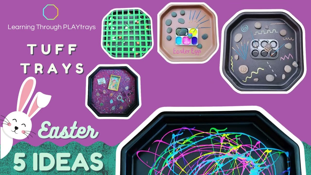 Easter Tuff Tray Ideas, Learning Through Play